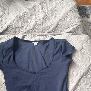 Garage Navy Short Sleeve Tee